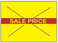 GX2216 Yellow/Red Sale Price Middle Print