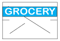 GX1812 White/Blue Grocery (RC)