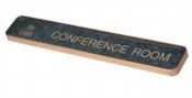 1-3/4" x 9-1/8" Wall Nameplate with Holder