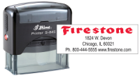 2-Color Rubber Stamps, Self-Inking Rubber Stamps, Custom Self-Inking Rubber Stamps