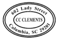 C-510 - Self-Inking Oval Address Stamp