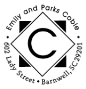 C-508 - Self-Inking Round Address Stamp