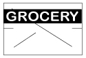 GX1812 White/Blk Grocery (RC)